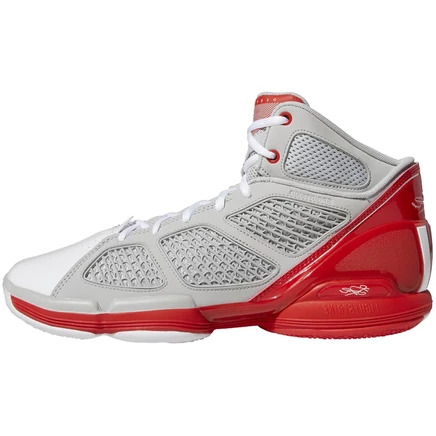 Кроссовки Adidas D Rose 1.5, серый/белый/красный