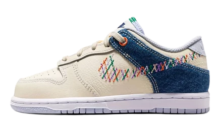 Детские кроссовки Nike Dunk Low PS, жемчужно-синие