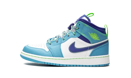 Детские кроссовки Jordan Air Jordan 1 Mid SE DA8010, голубые