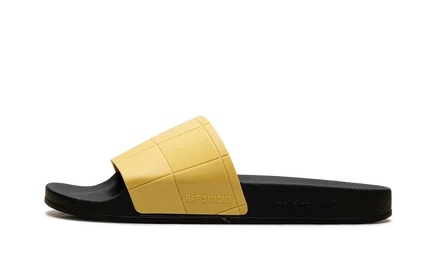 Мужские сланцы Adidas Adilette, черно-желтые