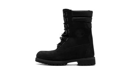 Ботинки Timberland x Kith Super Shearling из нубука с овчиной, черные