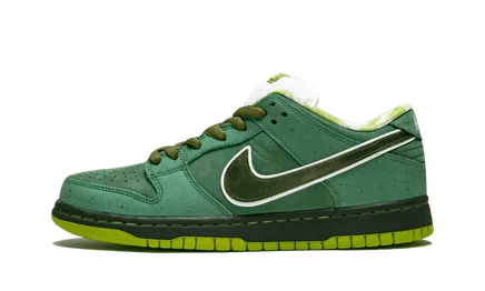 Кеды Nike SB Dunk Low Green Lobster, зеленые