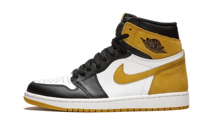Кеды Jordan Air Jordan 1 Retro High OG, жёлто-охристые