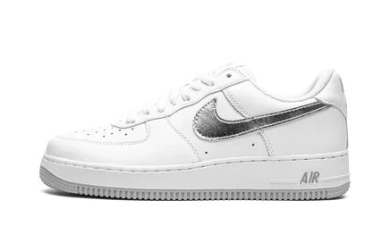Кроссовки Nike Air Force 1 Low, с серебристым Swoosh