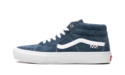 Кеды Vans Pig Suede Skate Grosso Mid VN0A5FCGY6Z, сине‑белые