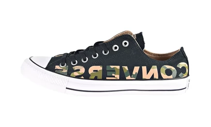 Кеды Converse Chuck Taylor All Star Ox, камуфляж/черно/белые