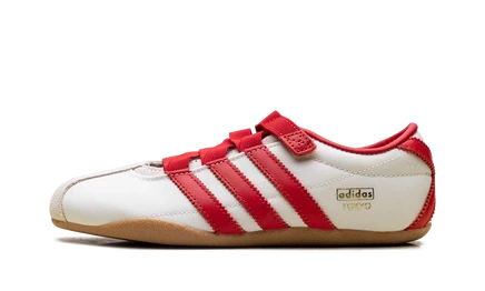Женские кроссовки Adidas Tokyo MJ, кремово-белые/красные