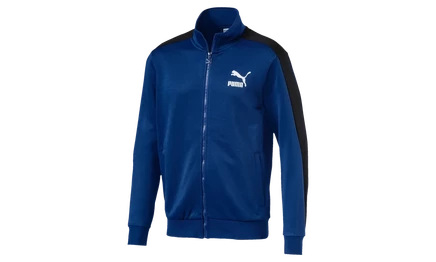 Трековая куртка Puma Classics T7, синяя