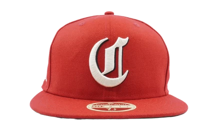 Унисекс кепка New Era 59FIFTY Reds Gothic, красная