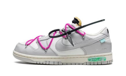 Кроссовки Nike x Off-White Dunk Low Lot 30 DM1602