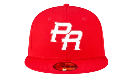 Кепка New Era 59FIFTY Puerto Rico WBC, красно-белая