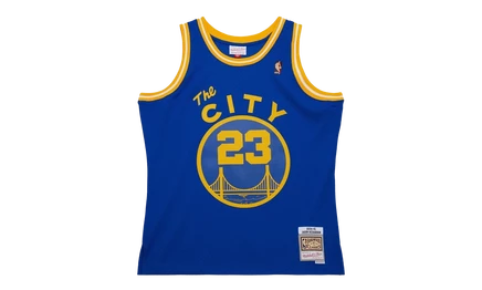 Игровая майка Mitchell & Ness «Warriors 2004 Jason Richardson», синяя