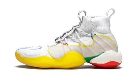 Кроссовки Adidas Crazy BYW LVL Pharrell Williams EF3500, белые