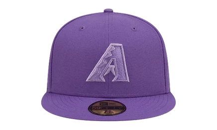 Унисекс кепка New Era 59FIFTY Diamondbacks, фиолетовая