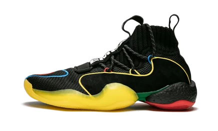 Кроссовки Adidas Crazy BYW LVL Pharrell, черные