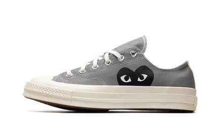 Кеды Converse Chuck 70 Ox CDG Play 171849C, стальной