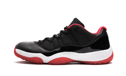 Кроссовки jordan air jordan 11 retro low «bred»