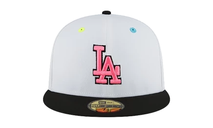 Унисекс бейсболка New Era 59FIFTY Dodgers 2020, белая