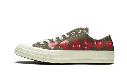 Кеды Converse Chuck 70 Comme des Garçons PLAY «Multi Hearts»