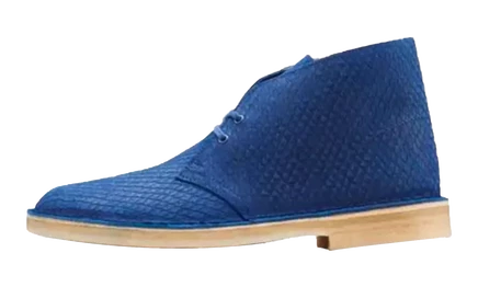 Мужские ботинки Clarks Desert Boot, синие