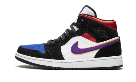 Кроссовки Jordan 1 Mid «Lakers Top 3»