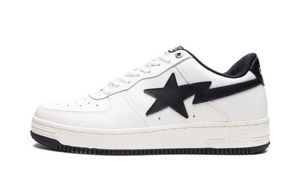 Кроссовки Bape JJJJound x Bape Sta, бело-синие