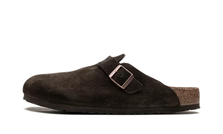 Сабо Birkenstock Boston 0660461 замшевые, мокко