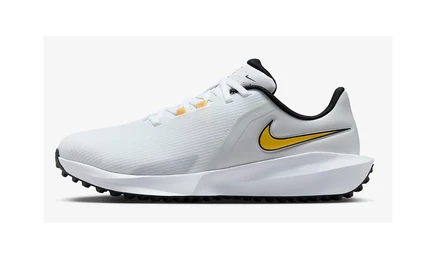 Кроссовки для гольфа Nike Infinity Golf Next Nature, белые с золотым