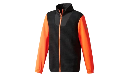 Детская куртка Adidas Pure Chaos, черно-красно-золотая