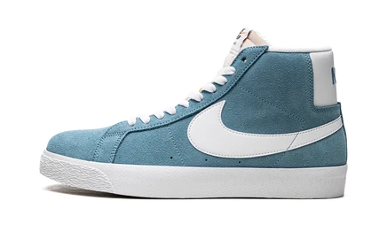 Кроссовки Nike SB Zoom Blazer Mid, небесно-голубые