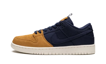 Кроссовки Nike SB Dunk Low DX6775, темно-синие/охра