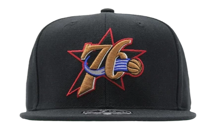 Мужская кепка Mitchell & Ness NBA 2.0 76ers, черная