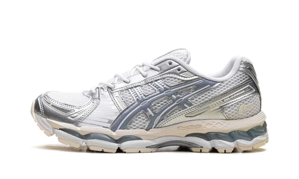 Кроссовки asics gel-kayano 12.1, серебристо-голубые