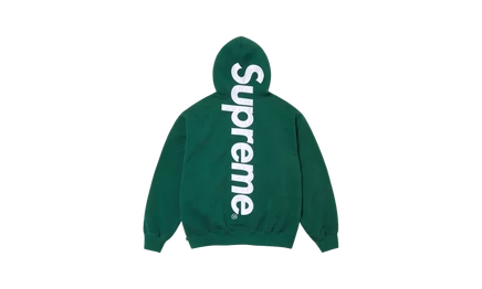 Унисекс толстовка Supreme Satin Appliqué SU530, зеленая