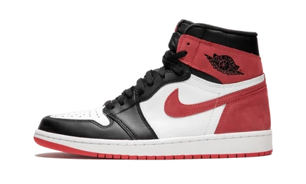 Мужские кроссовки Air Jordan 1 Retro High OG Track Red, черно-бело-красные