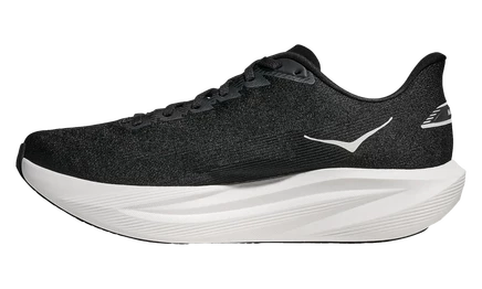 Мужские кроссовки Hoka Mach 7, чёрно-белые