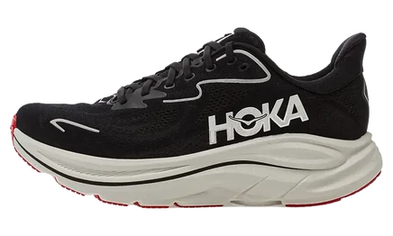 Мужские кроссовки Hoka Clifton 10, черно-серебристые