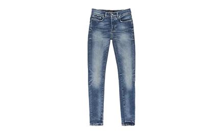 Одежда Purple Brand Mid Indigo Three Year, синяя