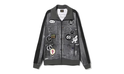 Спортивная куртка Needles Track Jacket, черная