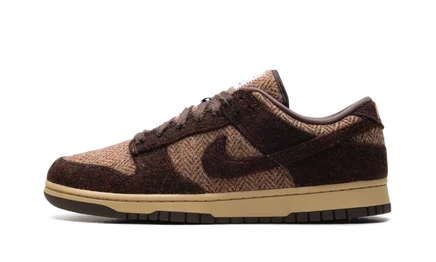 Женские кроссовки Nike Dunk Low Harris Tweed, бежевые