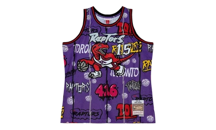 Мужская майка Mitchell & Ness Raptors 1998 Винс Картер