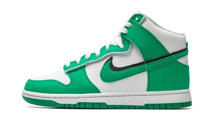 Кроссовки Nike Dunk High, зеленые