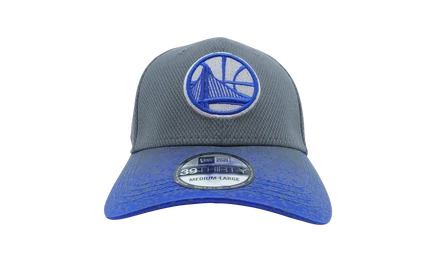 Кепка New Era 39THIRTY Warriors Visor Blur, серо-синяя
