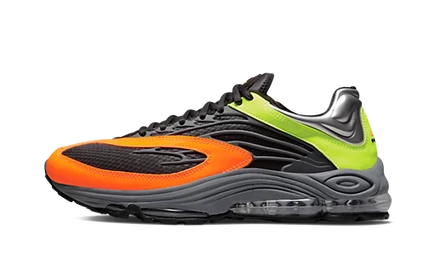 Кроссовки Nike Air Tuned Max, черные/лаймовые/оранжевые