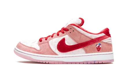Кеды Nike SB Dunk Low Pro «StrangeLove», розово-красовые