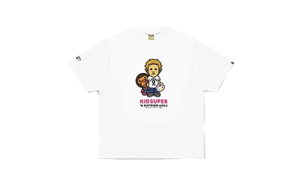Футболка Bape Milo Tee, белая