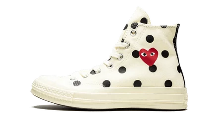 Кеды Converse Chuck 70 Comme des Garçons PLAY, в горох