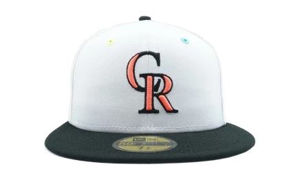 Унисекс кепка New Era 59FIFTY Rockies 25, серая/зеленая