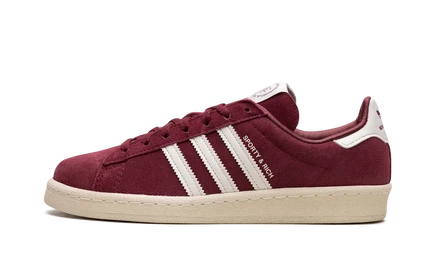 Кроссовки Adidas Campus 80s «Sporty & Rich Merlot Cream»