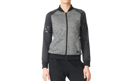 Куртка флисовая Adidas Team Issue, темно-серый/черный